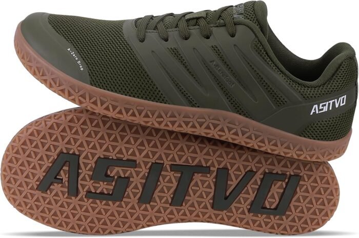 ASITVO Wide Men's Barefoot Zero Drop Sole Minimalist Width Toe Box Walking Shoes Sneakers TPU Toe No-Sew Upper - Image 2