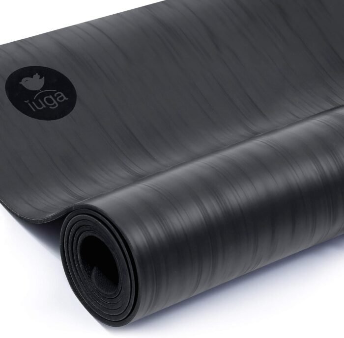 IUGA Pro Yoga Mat Non Slip Hot Yoga Mat Anti-tear Exercise Mat Eco Friendly Yoga Mats with SGS Certified Material Free Carrying Strap Included - Image 2