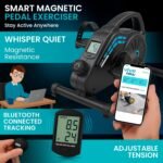 Vive Under Desk Bike - Magnetic Pedal Exerciser - Indoor Cycling Bike Stationary - Arm Leg Seated Deskcycle Bike Exercise Equipment for Home and Office - Image 3