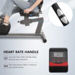 Recumbent Exercise Bike for Home Magnetic Stationary Bike for Adult Seniors, Workout Equipment for Gym, LCD, Heart Rate Handle,Indoor - Image 5