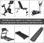 Bike Mat,Treadmill Mat,For Walking Pad,Elliptical,Exercise Bikes, Stationary Cycles,Spin Bike,Under Exercise Bike Trainer Pad for Indoor Stationary Gym Fitness Equipment Hardwood Floor Protector - Image 4