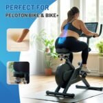 Bike Seat Cushion Wide for Women – Gel Padded Bicycle Seat Cushion, Comfort and Soft Memory Foam Bike Saddle Cover for Peloton, Stationary, Exercise, Mountain Bikes - Image 3