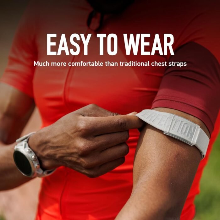 COROS Heart Rate Monitor, Comfort, Easy to wear, Auto-wear Detection, Advanced Sensor, Precise Data, Bluetooth, 38 Hours Battery Life, Connects up to 3 Devices at Once, for Run and Bike - Image 3