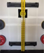 HulkFit Pro Series Wall Mounted Folding Squat Rack and Power Rack with Pull Up Bar & J Hooks for Home Gym, Strength Training Exercise Equipment - Image 6