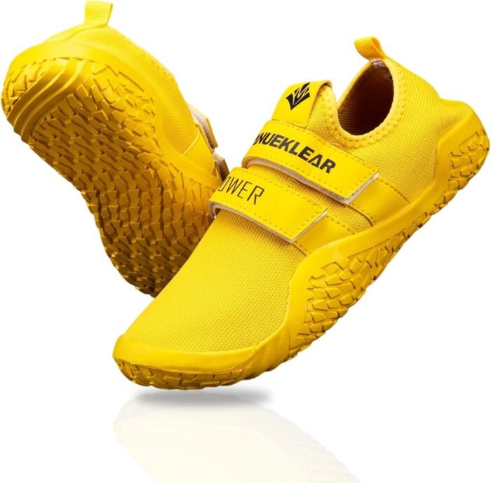 MANUEKLEAR Deadlift Shoes - Weight Lifting Shoes for Men Women - Weightlifting Squat Shoes Fitness Cross-Trainer Barefoot Gym Training Sneakers - Image 2