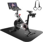Treadmill Mat,Bike Mat,Stationary Bike Mat,Foldable Treadmill Mat for Hardwood Floors and Carpet.for Exercise Bike,Exercise Equipment Indoor Cycles,Rowing Elliptical (23.6" X 47.5") - Image 2