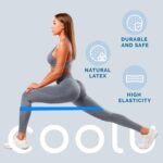 Mini Resistance Loop Bands – Set of 5 Stretching Training Bands for Home Workout, Fitness, Gym, Physical Therapy, Exercise, Yoga, Pilates for Women and Men – with Special Carry Bag - Image 3