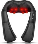 Neck Massager with Heat, Shiatsu Massager for Neck, Back, Shoulder, Foot and Leg, Deep Tissue 3D Kneading Massage for Relax Muscles at Home and Offie,Back Massagers for Women and Men - Image 2
