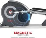 Sunny Health & Fitness Elite Interactive Series Exercise Elliptical with Exclusive Free SunnyFit App Enhanced Bluetooth Connectivity - SF-E320047 - Image 6