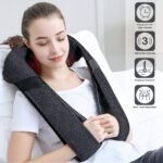 Mirakel Shiatsu Neck & Back Massager with Heat - Deep Tissue Neck, Back & Shoulder Pain Relief - Ergonomic Design Shoulder Massager, Electric Kneading Whole Body Massage Pillow Gifts for Women, Men - Image 3
