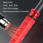X-Tube Heat Shrink Sleeve Wrap Tubing for Fishing Bulding Handle Cork Rod Grip with Non Slip Waterproof and Insulation, 64 Inch Lengths, Diameter 20mm, Black - Image 6