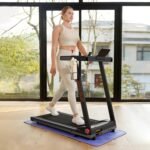 DeerRun Treadmills for Home, 3.5HP Folding Treadmill with Incline, 350 LBS Weight Capacity, Compact Portable Treadmill for Small Space Walking Jogging Running - Image 2