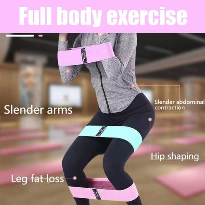 Pilates Essentials Kit for Women, Pilates Equipment, for Home Workouts with Ring and Ball Set, 3pcs Booty Bands, Yoga Bands for Stretching, Fascia Ball, Yoga Socks - Image 7