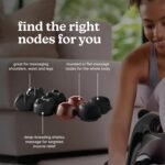 Homedics Handheld Back Massager, Dual Heated Nodes, Neck, and Body Percussion Massager with Interchangeable Nodes to Release Back, Neck, Shoulder Leg and Foot Tension - Image 5