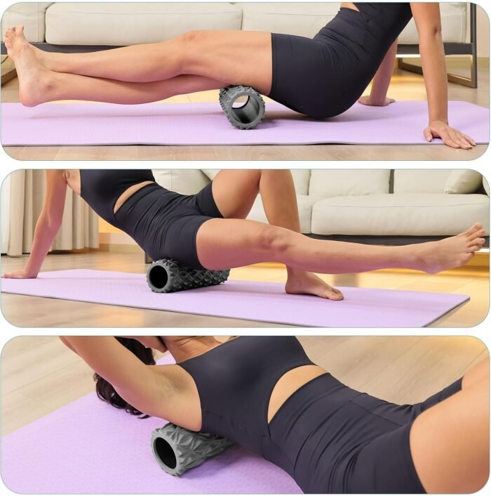 Foam Roller - Medium Density Deep Tissue Massager for Muscle Massage Pilates Yoga,Fitness Exercise for Whole Body Myofascial Trigger Point Release - Image 7