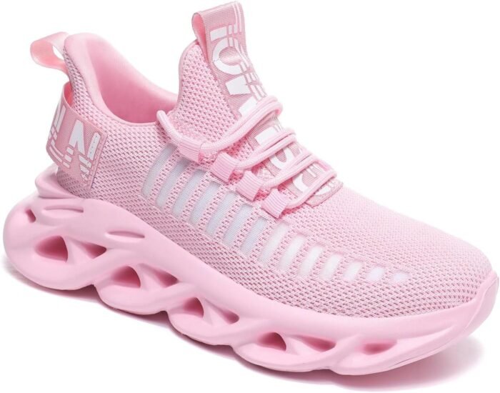 GSLMOLN Womens Walking Shoes Mesh Non Slip Gym Sports Casual Fashion Sneakers - Image 3