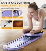 Pilates Board - Pilates Reformer Set, 6 in 1 Pilates Boards for Home Workout, Portable and Foldable Pilates Reformers, Multifunctional Reformer Pilates Machine, Pilates Board for Women - Image 4