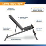 Marcy Multi-Position Adjustable Utility Bench for Home Gym Weightlifting and Strength Training - Image 7
