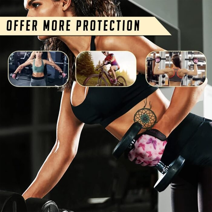 Ventilated Workout Gloves for Women Men Full Finger.Weight Lifting Gloves with Full Palm Vent & Breathable Mesh Back for Gym, Weightlifting, Fitness, Exercise,Training.Cycling - Image 7