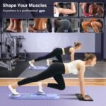 Pilates Board, Pilates Portable Reformer Machine 2025 for Home Workout, 7 in 1 Multifunctional Pilates Reformer Set,Foldable Abs Trainer Machine, Pilates Core Workout Equipment for Women - Image 8