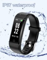 GRV Fitness Tracker Non Bluetooth Fitness Watch No App No Phone Required Waterproof Pedometer Watch with Steps Calories Counter Sleep Tracker for Men Women Parents - Image 8