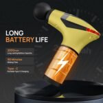 Massage Gun Deep Tissue with Muscle Massager Belt for Relaxation with Extended Handle 3-In-1 Back Massager for Pain Relief, 12 Speed Levels & 4 Replaceable Heads for Athletes, Gym Recovery, and Senior - Image 8