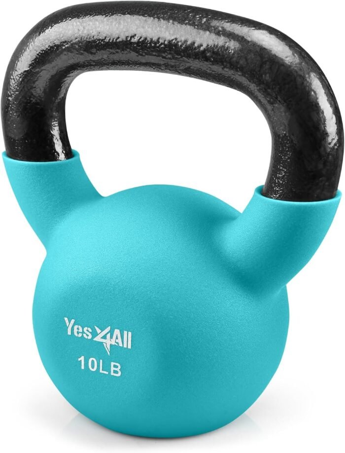 Yes4All Kettlebells 5lbs-65lbs & Kettlebell Sets Adjustable Weights, Kettlebell for Weight Training, Home Workout Equipment with Secure Grip for High Rep, Exercise Equipment - Image 3
