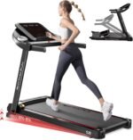 RHYTHM FUN 8.0 MPH Treadmills for Home, Running Walking Pad Treadmill with Incline up to 8%, Foldable Treadmill with Handle Bar, Low Noise Walking Pad for 300 lbs (S8-Treadmills for Home) - Image 2