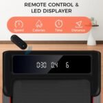 GTRACING Walking Pad, Under Desk Treadmill with Incline for Home, Portable Treadmill with Remote Control LED Display, 2.5 HP Quiet Walking treadmills with APP Shock Absorption Design, 300 Lbs Capacity - Image 6