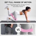 Freeboot Light Resistance Fabric Loop Exercise Band – Anti-Slip, Durable & Portable – Ideal for Glutes, Legs, Thighs, Yoga, Pilates, Strength Training & Home Workouts - Image 2