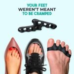 VYCE PrimalStep Toe Separators - Doctor Recommended - Correct Foot and Bunion Pain, Plantar Fasciitis - Toe Straightener to Improve Functional Athletic Mobility - Stretches to Fit (S/M) - Image 10