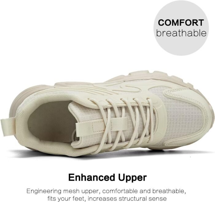 Womens Walking Shoes Casual Running Tennis Gym Sneakers Lightweight Breathable Mesh Workout Sports Soft Sole - Image 5