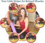 Small Size Low-Medium Density EVA 4 Inch Foam Roller for Back &Leg Pain; Sore Muscle Recovery; Trigger Point Massage Roller Ø3.75x18inch Physical Therapy; Helps as Spine Cracker Stretcher - Image 5