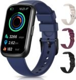 RUXINGX Fitness Tracker Watch for Men/Women, SmartWatch with Sleep/Activity Tracker, Heart Rate Monitor with 20+ Sports Modes, Android Smart Watch for Phones, Smart Fitness Watches for Women/Men - Image 2