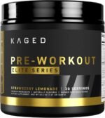 Kaged Pre Workout Powder Pre-Workout Elite for Men & Women, High Stimulant for Energy, Focus, Pumps, L-Citrulline, Beta Alanine, Creatine & 388mg of Organic Caffeine, Strawberry Lemonade - Image 2