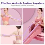 Pilates Ring Kit for Women, Pilates Equipment Accessories, Home Workout Set with Magic Circle, Mini Exercise Ball, Ankle Resistance Bands & Yoga Socks, for Fitness, Toning & Better Me Gifts - Image 6