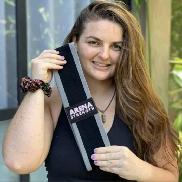 Arena Strength Fabric Booty Bands: Fabric Resistance Bands for Legs and Butt: 3 Pack Set. Perfect Workout Hip Band Resistance. Workout Program and Carry Case Included - Image 8