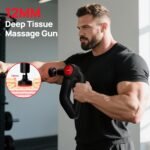 Massage Gun with Heat,Deep Tissue Massager with 12MM Amplitude, Professional Massager for Pain Relief,Portable Percussion Muscle Massage Gun for Back, 2025 Gifts,FSA/HSA Eligible - Image 5