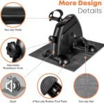 Mini Exercise Bike, AGM Under Desk Bike Pedal Exerciser Foot Cycle Arm & Leg Pedal Exerciser with LCD Screen Displays - Image 7