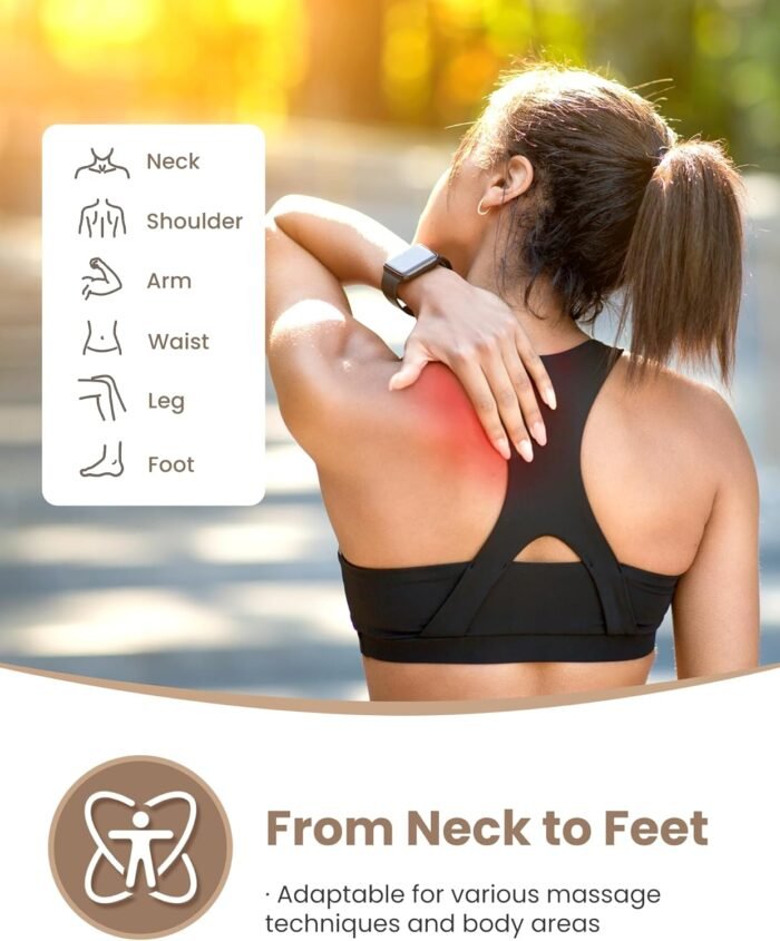 lifechill Trigger Point Massage Tool for Deep Tissue Massage & Gua Sha, Muscle Scraper Tool for Full Body Pain Relief, Thumb Saver Acupressure Tool, FSA HSA Eligible - Image 8