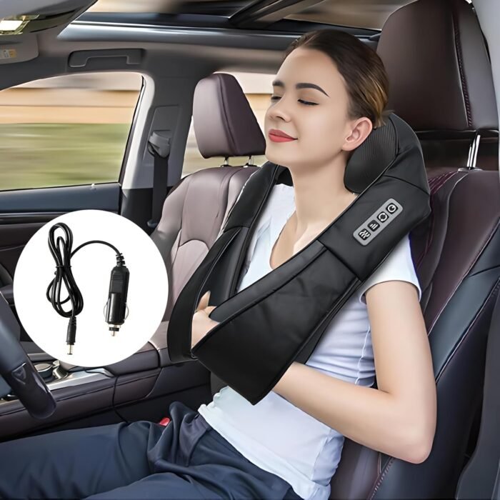 Shiatsu Neck and Back Massager with Heat, Electric Deep Tissue Kneading Neck and Shoulder Massage, Best Gifts for Women Men Mom Dad Mothers Fathers Day Birthday Gift (NOT Cordless) - Image 8