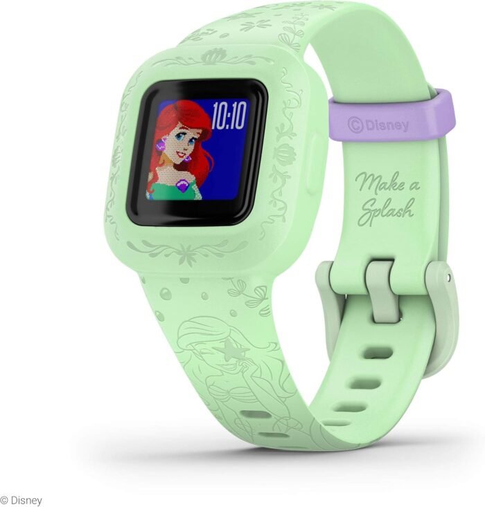 Garmin vivofit jr. 3, Fitness Tracker for Kids, Swim-Friendly, Up To 1-year Battery Life, Disney The Little Mermaid - Image 2