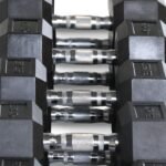 WF Athletic Supply Rubber Coated Hex Dumbbell Set with Two Tier Premium Storage Rack Built for Strength Building, Weight Loss & Home Gym – Multiple Sets Available - Image 7