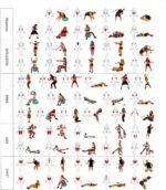 Resistance Bands Set, Exercise Bands, Work Out Bands with Handles, Up to 150lbs, Color Coded Exercise Bands, Exercise Guide, Storage Bag - Image 8