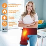 Hip Heating Pad, Electric Heated Hip, Hip Massager Vibration, Thigh/Buttock Electric Heat Pad for Sciatica Nerve Relief - M/L - Image 5