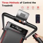 RHYTHM FUN Treadmill with Incline, Walking Pad Treadmill with Handle Bar, Walking Pad with Incline 300lbs Foldable Treadmills with APP, Portable Folding Treadmills for Home/Office with Low Noise - Image 7