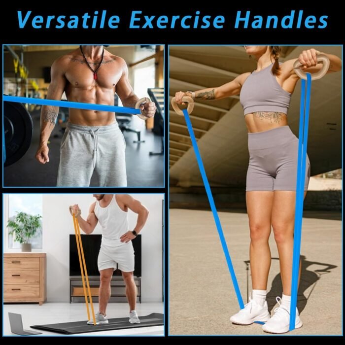 J Bryant Wooden Resistance Band Handles for Deadlifts and Strength Training – Ergonomic Grip for Loop Bands – Durable Handles for Home Gym Workouts - Image 7