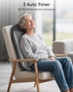 COMFIER Shiatsu Back Massager with Heat,Massage Chair Pad for Back Relief deep,Heated seat Cushion,Chair Massager for Neck,Hip with Kneading & Vibration,Home Office,Gifts for Women Men,Dad,Mom - Image 6