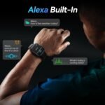 Smart Watches for Men Android & iPhone, 1.8" Alexa Built-in Smartwatches Fitness Tracker Watch with Bluetooth Calls, IP68 Waterproof, Heart Rate/Sleep/SpO2 Monitor, 110 Sport Modes - Black - Image 5