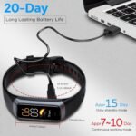 Fitness Tracker,2025 Smart Watch with Blood Pressure Heart Rate & Sleep Monitor IP67 Waterproof Step Calorie Counter Pedometer Fitness Activity Watch for Men Women Android iOS Phone (Black) - Image 9